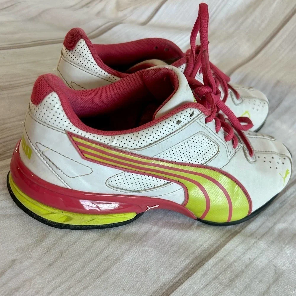 Vintage Puma Athletic lace up running sneakers Y2K Sporty lounge colorful 8​​ - Picture 4 of 11